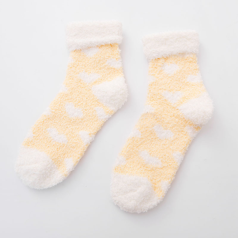 Title 9, Sweet half fleece home sleep socks