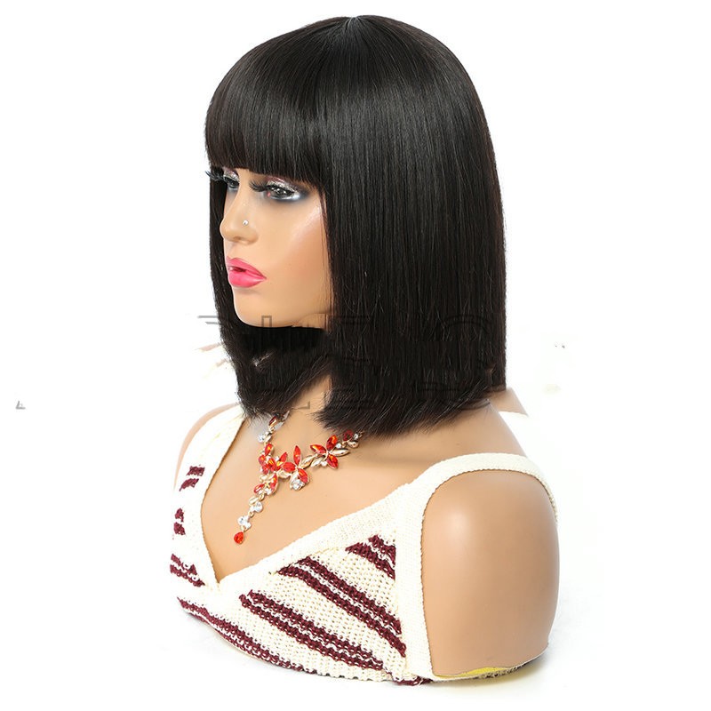Womens Short Hair Series Real Bob Headgear — foto 3
