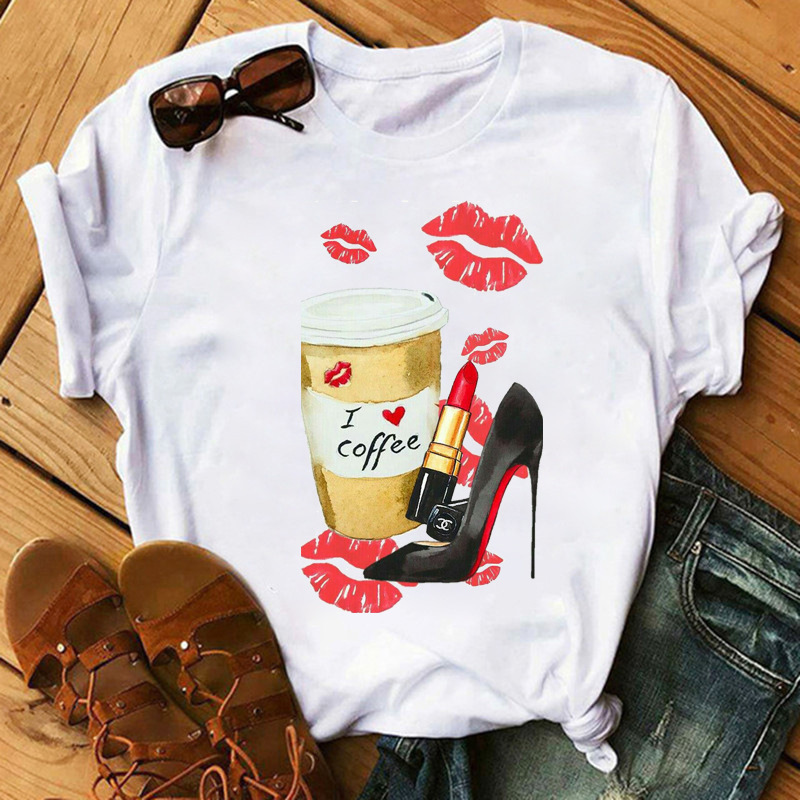 Title 11, Short-sleeved Casual Printed Bottoming Shirt