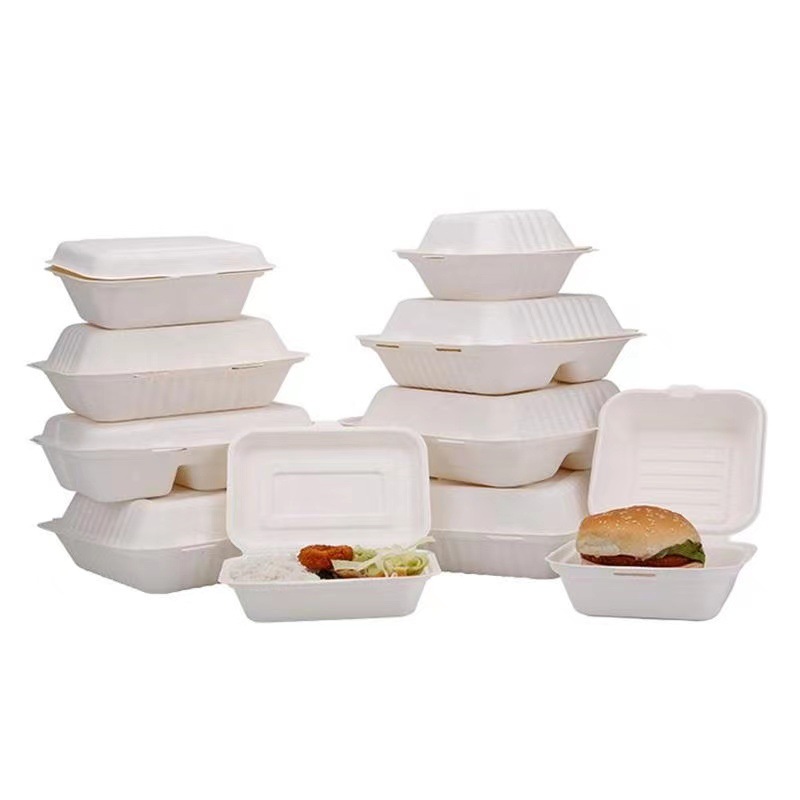 Canteen Takeaway Packed Multi-grid Lunch Box