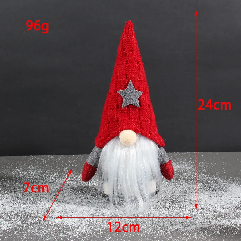 Five Pointed Star Knitted Hat Fairy Doll For Old People - Boy