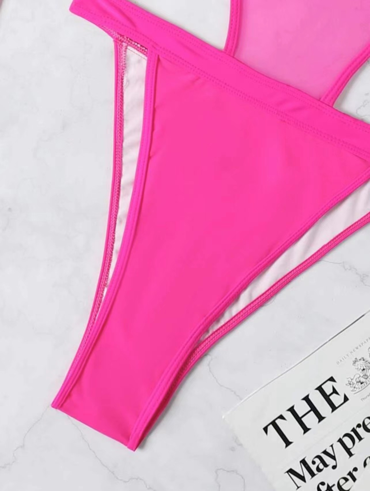 Hot Three Piece Mesh Swimsuit Bikini