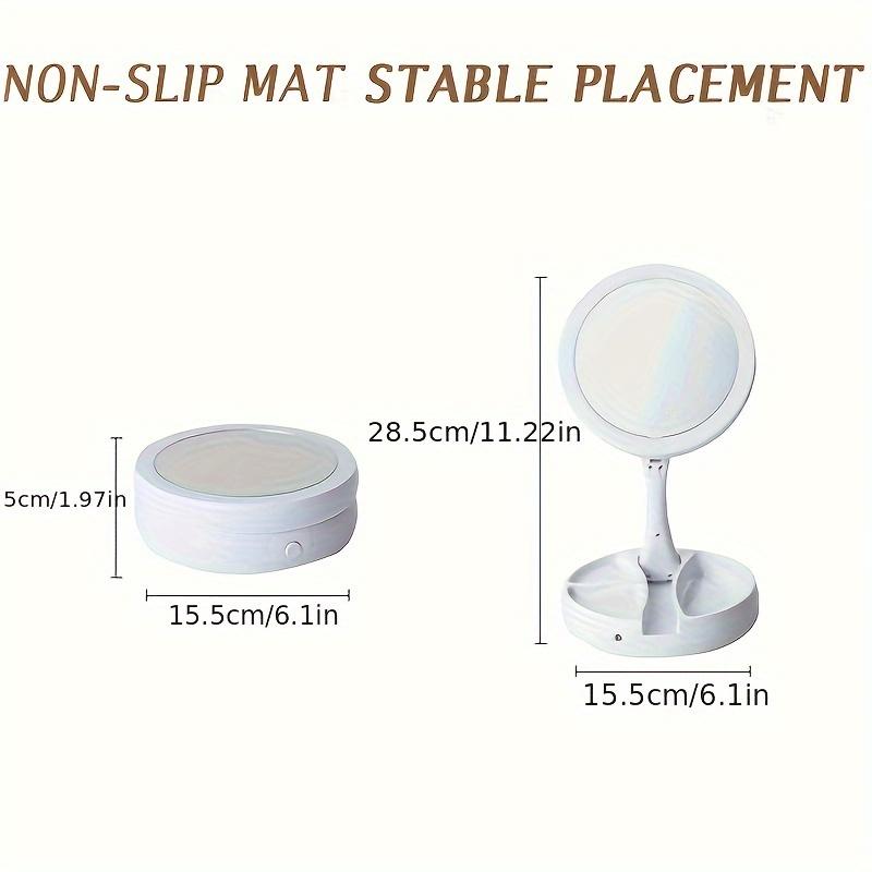 LED Illuminated Makeup Mirror, High-definition Desktop Vanity Mirror, A Must-have For Girls' Dormitories And Bedrooms. 18