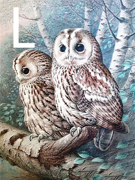 Title 10, Owl Night Tree 5D Diamond Painting Kit, Embroid...