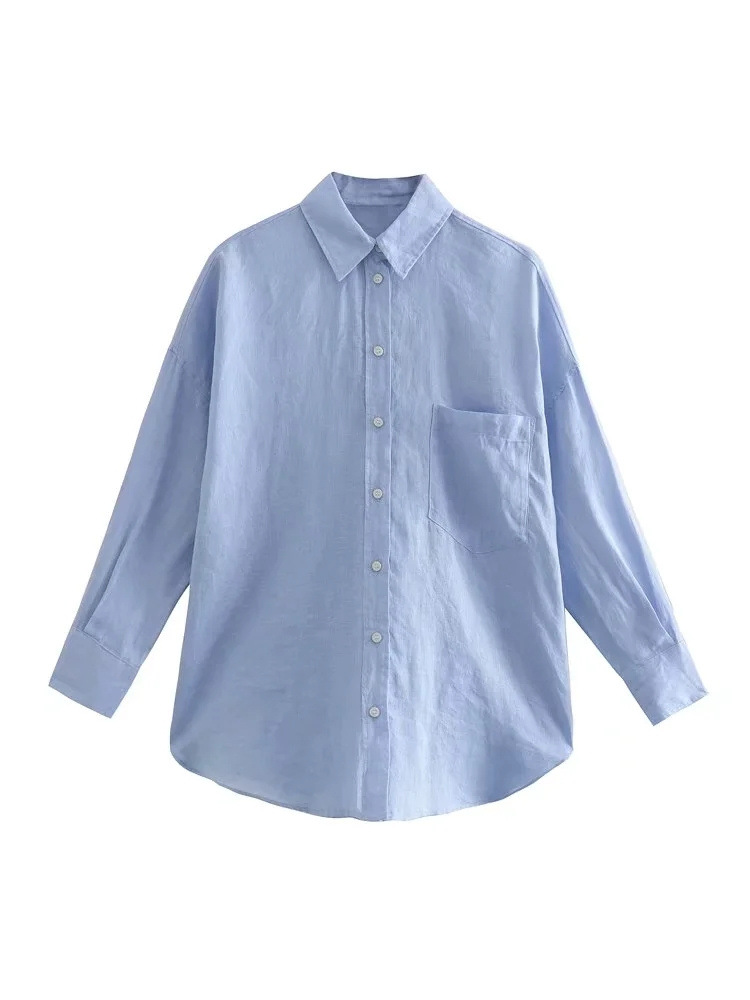 Women's Elegant Turtleneck Single Breasted Top