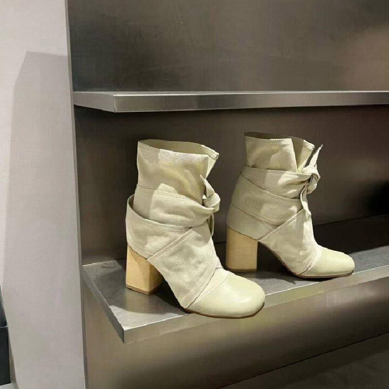 Faux Suede Ankle Boots, picture 6 of 6
