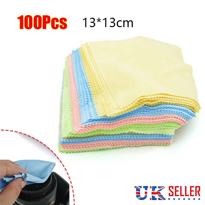 Microfibre Cleaning Cloths For Glasses Lens Camera Phone Screen Tablet UK — image 5