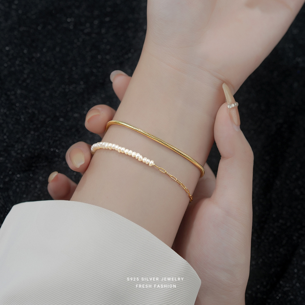 Natural Shell Bead Bracelet Female Retro Minority