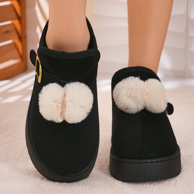 Faux Suede Snow Boots, picture 2 of 5