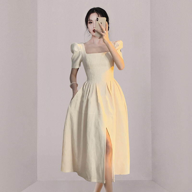 Slim Fit Mid Length Slit Dress, picture 5 of 5