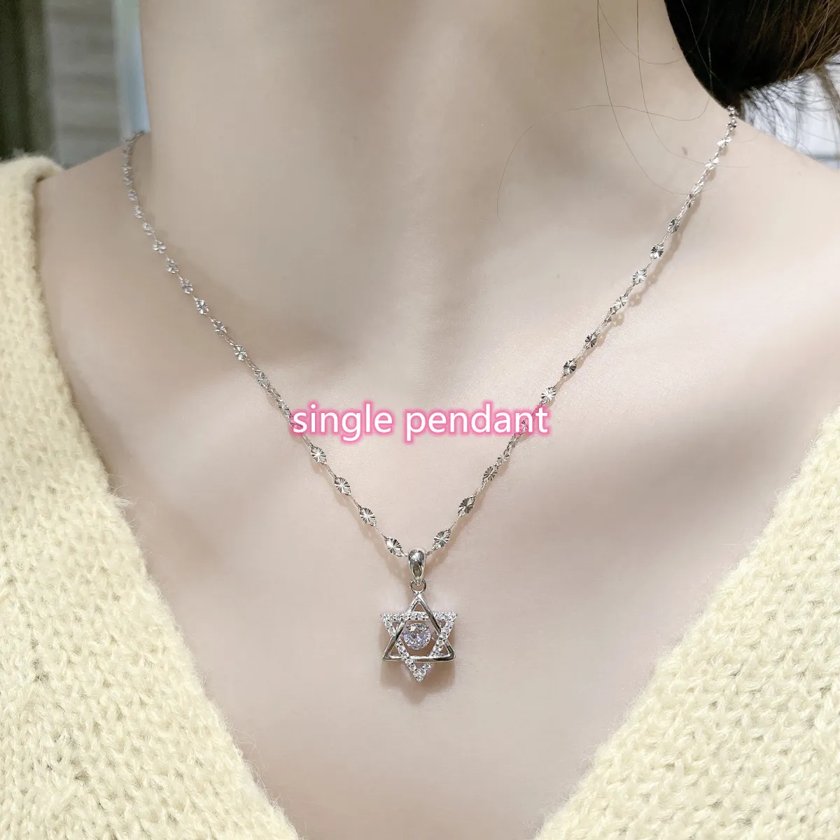 S925 Sterling Silver Beating Heart...