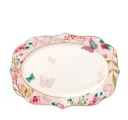 Lace Fish Plate Pink