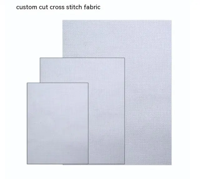 Diy Embroidered Fabric 11CT Cotton 30X45Cm - Shop at LoveMi