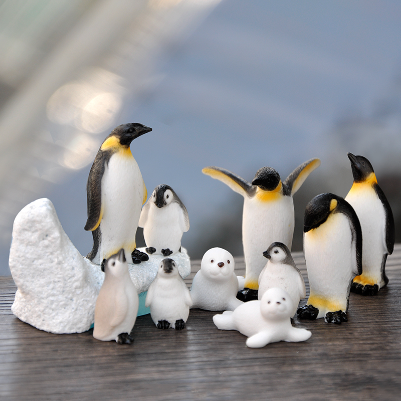 11sets of glacier penguins