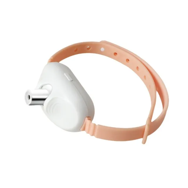 USB Charge Interactive Self Entertainment Laser Cat Teasing Collar Laser Tease Cat Magic Cat Toys Smart Tease Laser Collar Pink - Shop at LoveMi