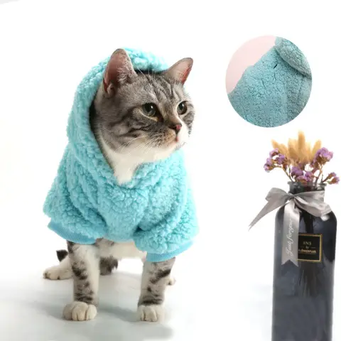 Cotton Fleece Solid Color Small and Medium-sized Dog Cat