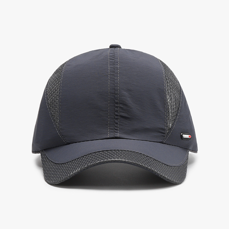 Summer Men's And Women's Quick-drying Mesh Breathable Adjustable Fashionable Casual Style Baseball Cap Suitable For Outdoor Daily Commuting