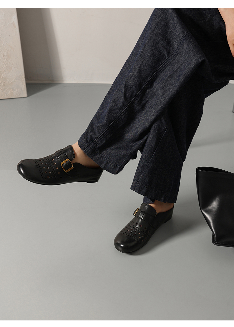 Women's Vintage Flat Slides – Lifestyle – Sarah Express