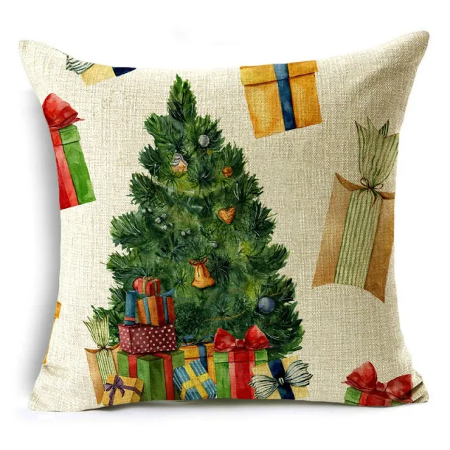 Linen Christmas Throw Pillow Cover 1Style - Shop at LoveMi