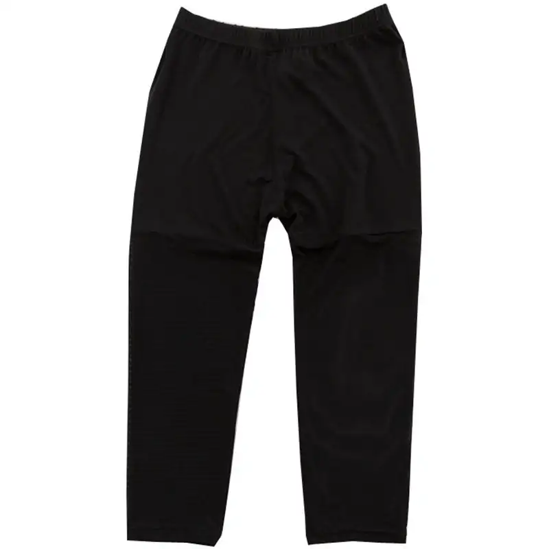 Thin Modal Cotton Mesh Panelled Cropped Leggings