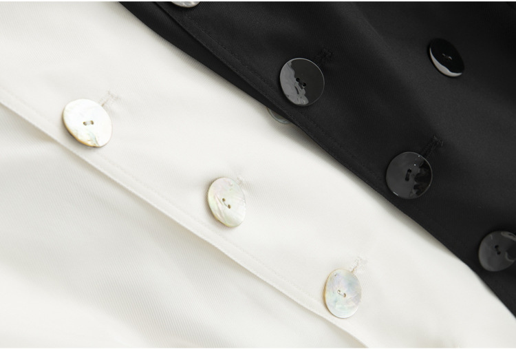 Women's Over-the-knee Mid-length Trench Coat With Silk Waist