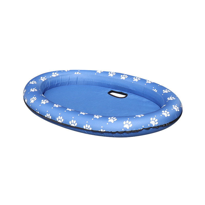 Pet Soft Dog Float Raft - Inflatable Dog Swimming Float For Summer