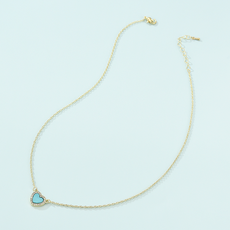 Temperament Wild Love Rhinestone Alloy Necklace