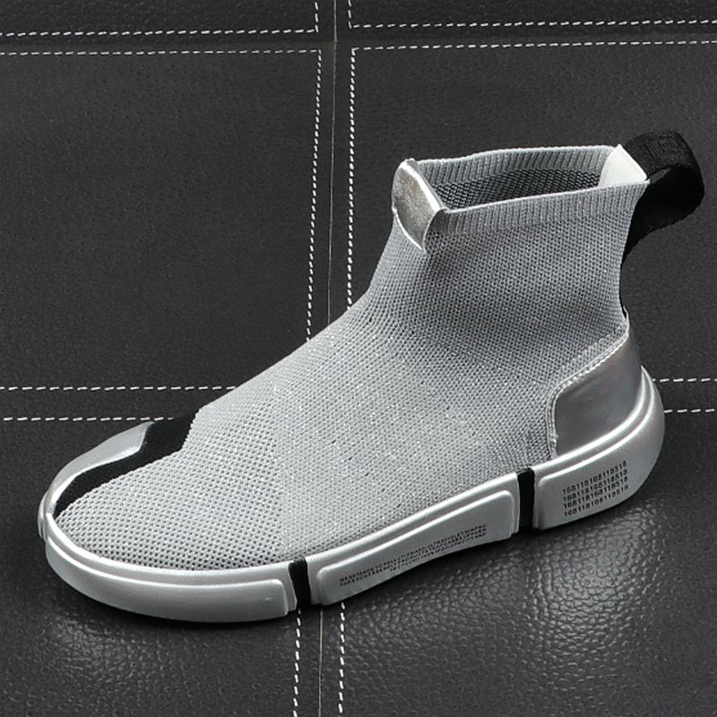 Title 1, Mens net red spring high-top socks shoes, brea...