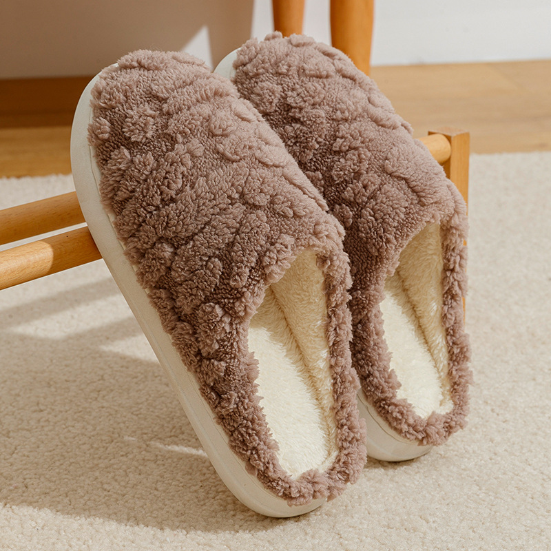 Cozy Fluffy Fleece House Slippers for Winter - Picture 7 of 10