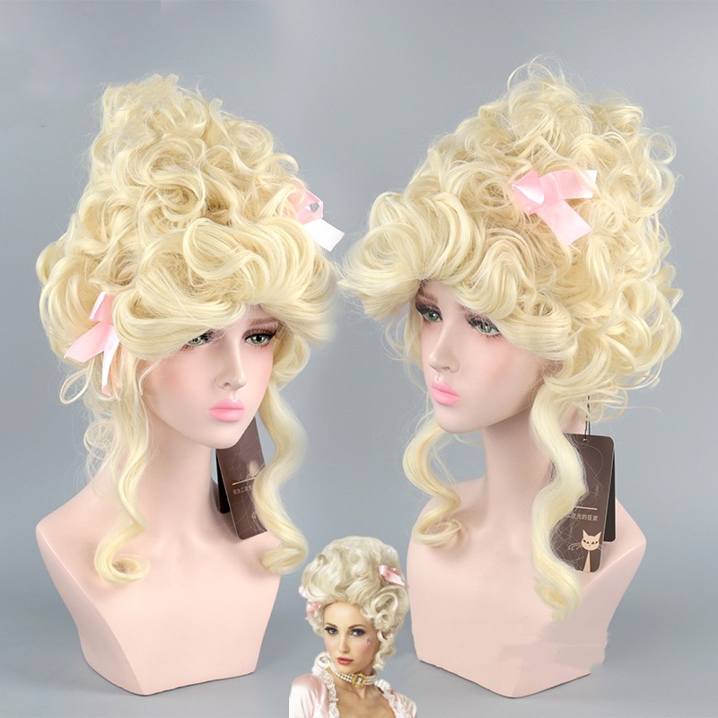 Milk Platinum French Noble Queen Wig