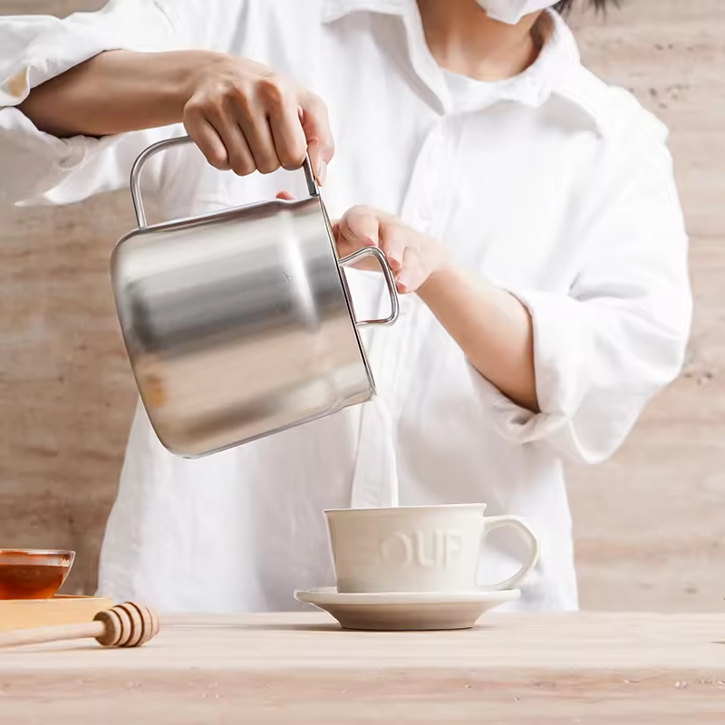 2L Stainless Steel Oil Filter Pot, With Fine Mesh Filter, Oil Storage Tank, Frying Basket 4