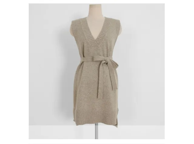 Knitted Waistcoat Vest Skirt Two piece Suit Knitted Vest - Shop at LoveMi