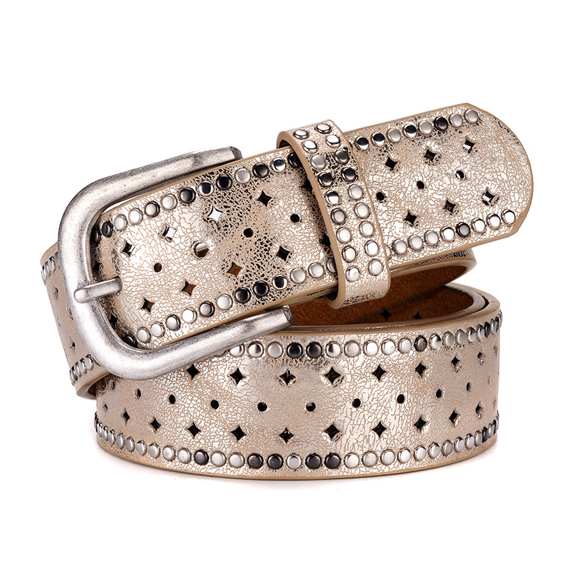 Title 8, Strass klinknagel legering pin gesp mode casual...