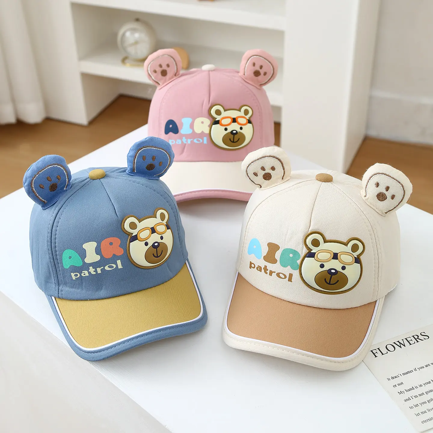 The New Children's Three-dimensional Bear-shaped Sunglasses, Small