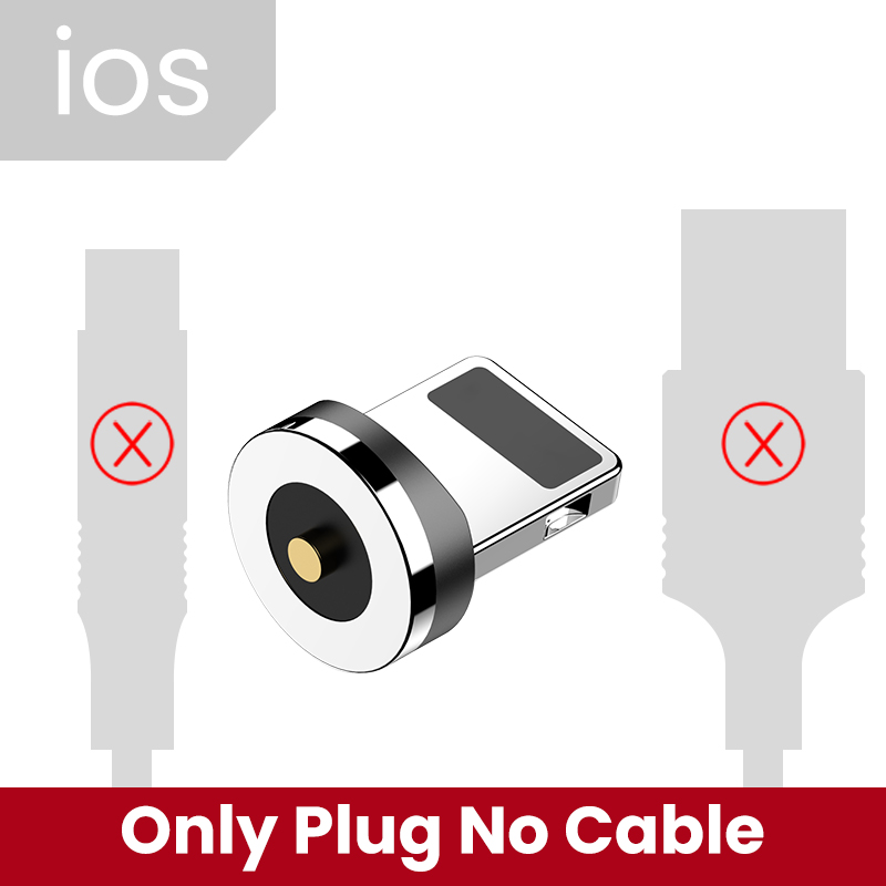 Elough 540 Degree Rotating Seven-pin Small Waist Magnetic Charging Cable 3-in-1