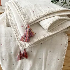 Original Yarn Six-layer Bohemian Cross Towel Quilt - Cross Bohemia - View 1