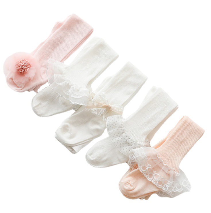 Spring And Summer Korean Princess Style Baby Leggings