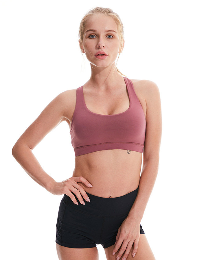 Title 2, Four-line cross beauty back fitness bra