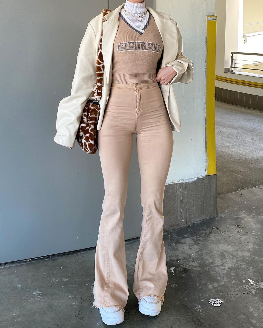 Autumn And Winter New Korean Style High Waist Women's Flared Pants Red - Shop at LoveMi