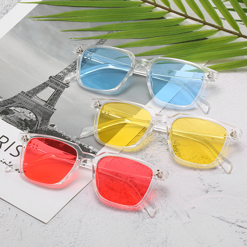 Title 12, Classic Retro Box Colorful Mercury Sunglasses