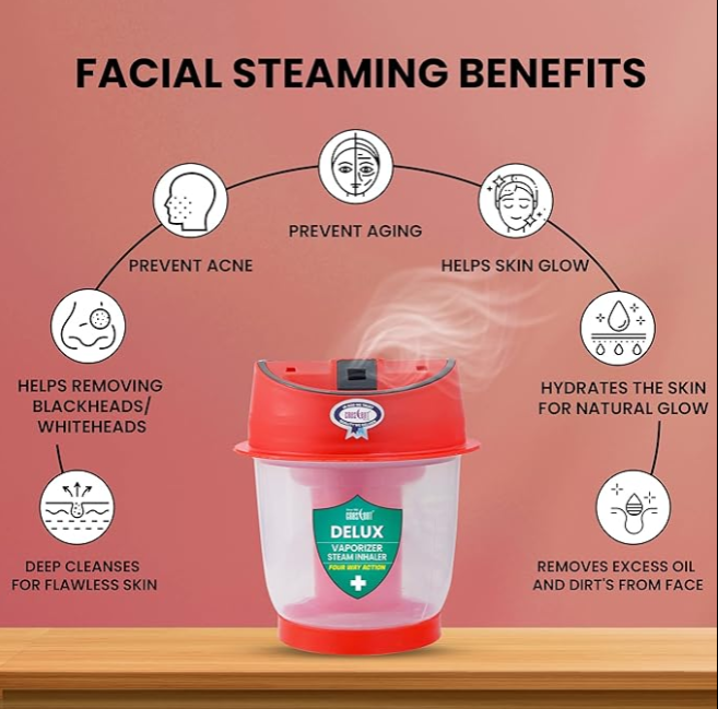 Crescent - Delux Vaporizer Steam Inhaler