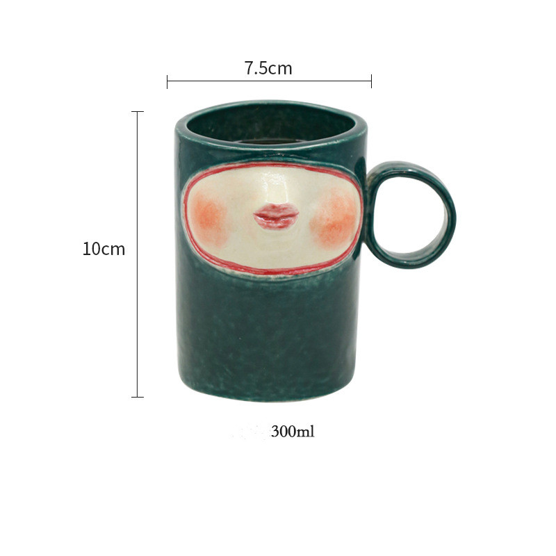 Japanese Style Ceramic Mug Personalized Coffee Cup