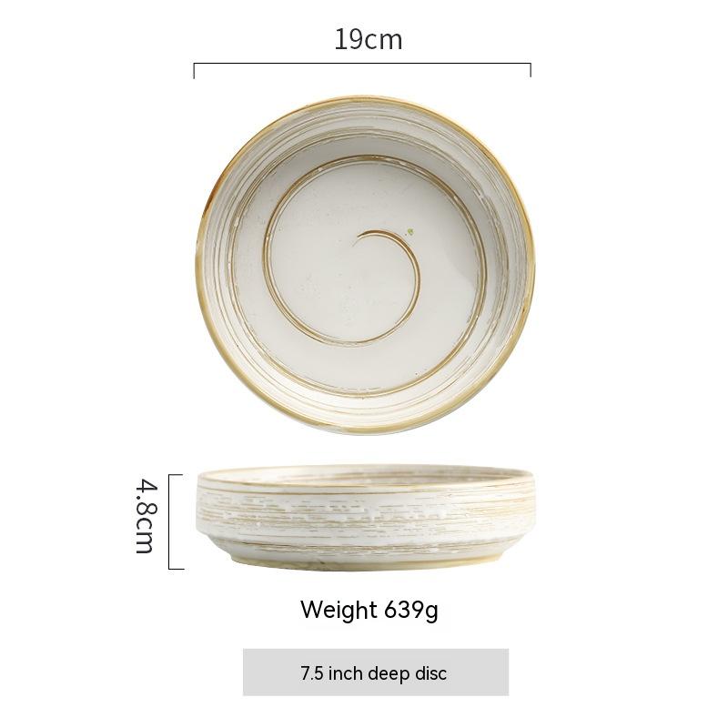 Deep Plates Rice Cups