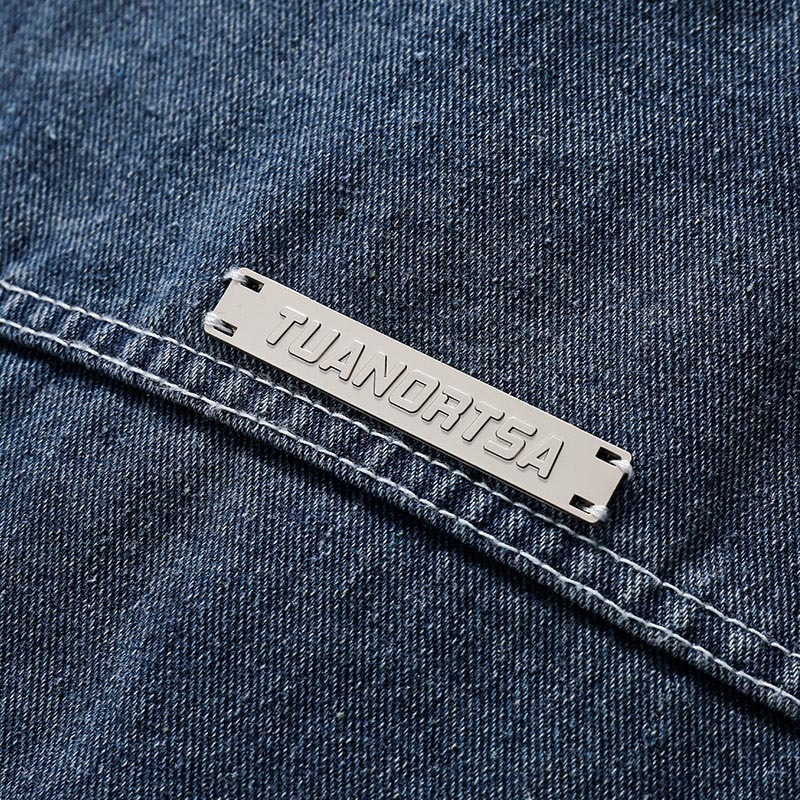 Washing Retro Denim Jacket With Japanese Tide