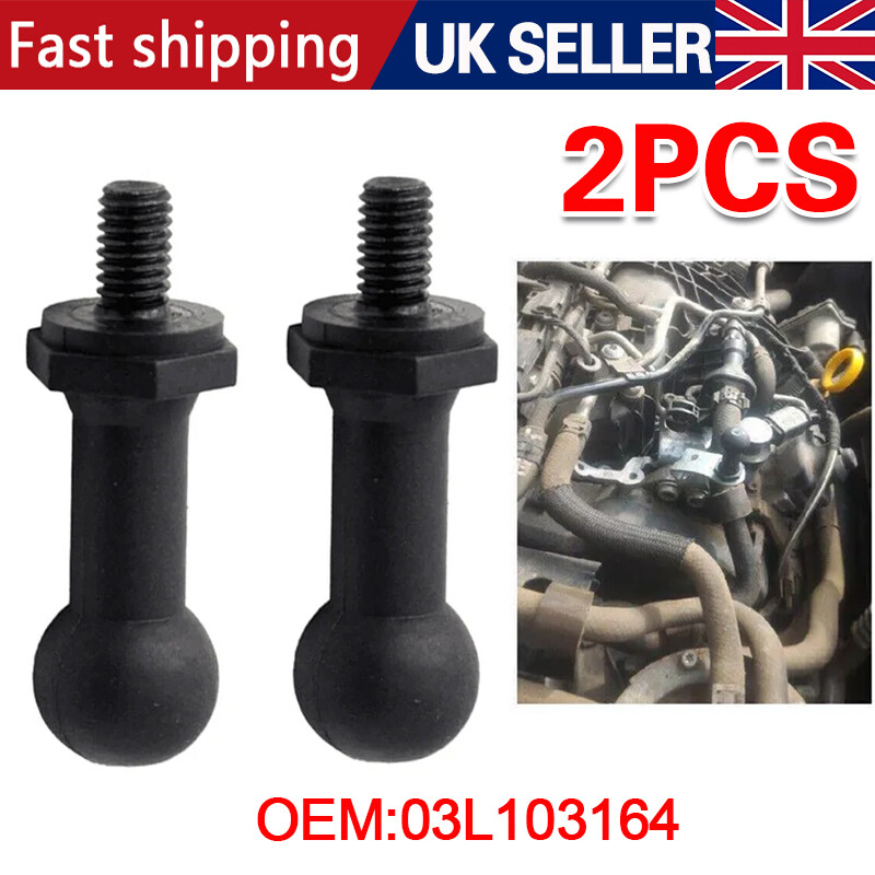 2 PCS Engine Cover Mounting Peg Bolt FOR Skoda A Udi VW CADDY-MK3 1.6 2.0 TDI