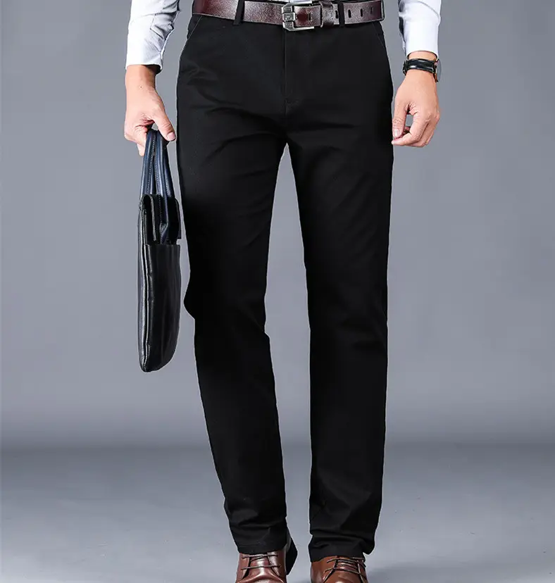 Middle-aged Business Suit Pants for Men