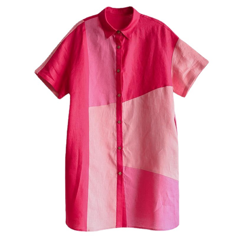 Title 8, Camicia con cuciture da donna estiva taglie forti