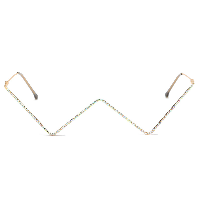 Title 10, Non-piece metal diamond glasses