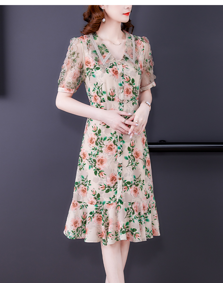 High-end Western Celebrity Temperament Age Thinning Feminine Skirt