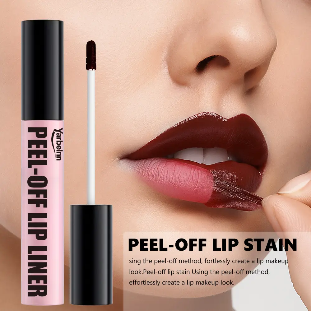 Black Swan Matte Peel Lip Mask, Long Lasting Non-sticky Transfer-proof Hydrating Lip Makeup, 5ml